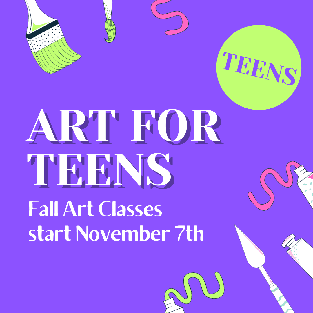 Fall Art Classes Teens (1) Stonebridge Art Gallery